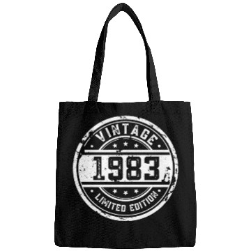 Discover 40 Years Vintage 1983 Retro 40th Birthday Bags