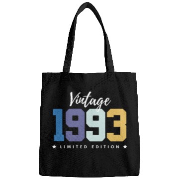 Discover 30 Years Vintage 1993 Retro 30th Birthday Bags