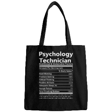 Discover Psychology Technician Bags - Nutritional And Un
