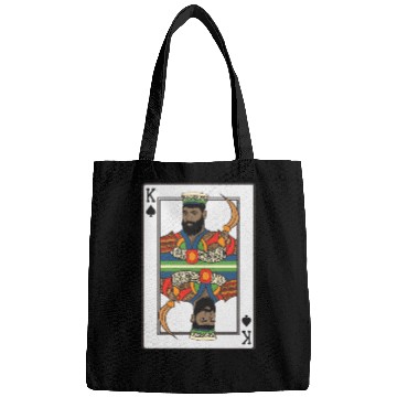 Discover King Spades African American Card Halloween Bags