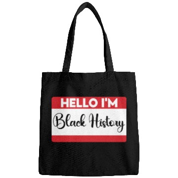 Discover Hello I Am Black History. Black History Month 2023 Bags