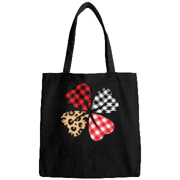 Discover valentines day leopard 5th grade teacher clover Bags
