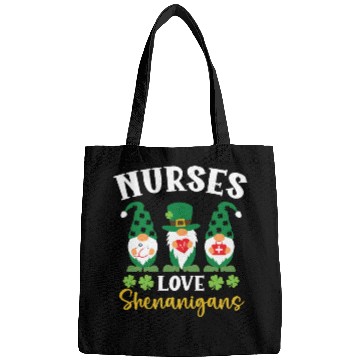 Discover Nurses Love Shenanigans St. Patricks Day Irish Bags