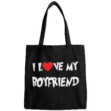 Discover I LOVE MY BOYFRIEND Bags