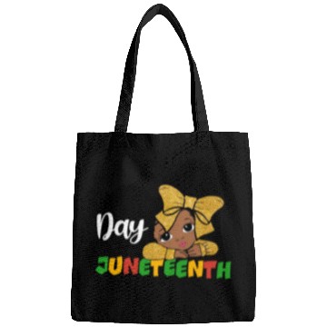 Discover Juneteenth Day Celebration Afro Girl Bags