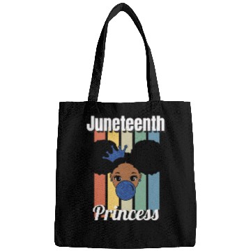Discover Afro Lady Woman, Juneteenth Day Bags