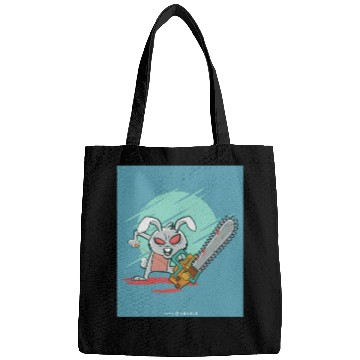 Discover Angry rabbit chainsaw Angry rabbit chainsaw inspir Bags