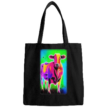 Discover Abstract Cattle, digital painting Bags