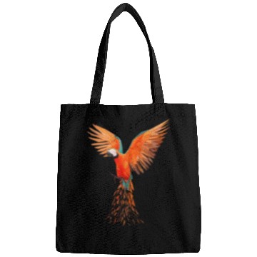 Discover Colourful Macaw Parrots - Modern Bird Design Bags