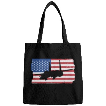 Discover F-15 Eagle Fighter Jet American Flag F15 Eagle Bags