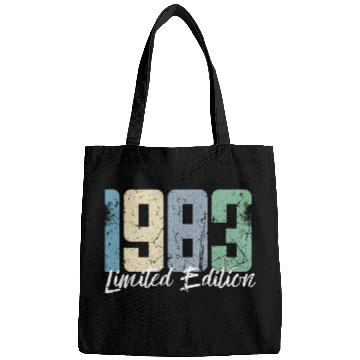 Discover 40 Years Vintage 1983 Retro 40th Birthday Bags
