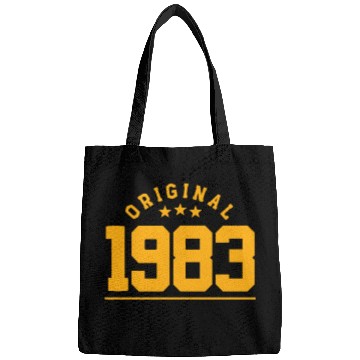 Discover 40 Years Vintage 1983 Retro 40th Birthday Bags