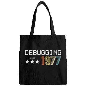 Discover Debugging Since 1977 Bags