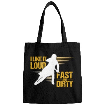 Discover I Like It Loud Fast And Dirty Motocross Dirt Bike Bags