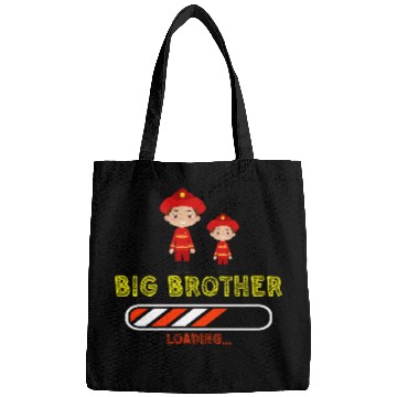 Discover Big brother fire truck fireman Bags