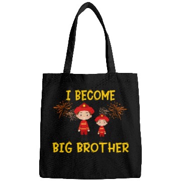 Discover Big brother fire truck fireman Bags