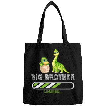 Discover Big brother dinosaur Bags