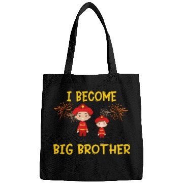 Discover Big brother fire truck fireman Bags