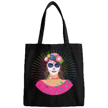 Discover Dia De Los Muertos Bags, Little Girl Sugar Skull