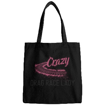 Discover Drag Racing Race Car Girl Crazy Bags