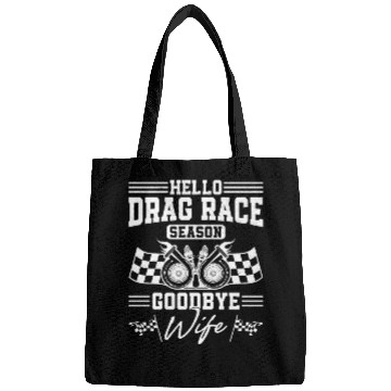 Discover Drag Racing Race Car Husband Bags