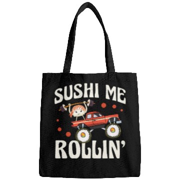 Discover Sushi Me Rollin' Japanese Foodie I Love Sushi Bags