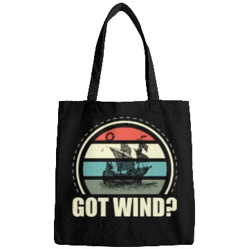 Discover Got Wind Ocean Boating Nautical Sailing Sailor Bags