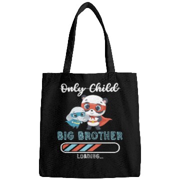 Discover Big brother super hero panda elephant Bags