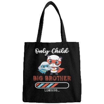 Discover Big brother super hero panda elephant Bags