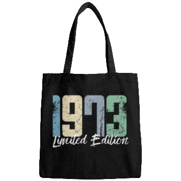 Discover 50 Years Vintage 1973 Retro 50th Birthday Bags