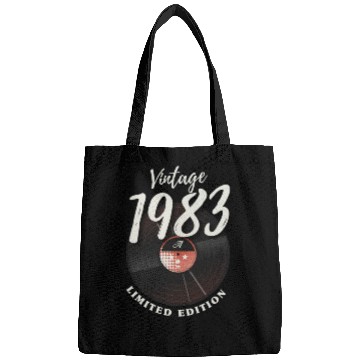 Discover 40 Years Vintage 1983 Retro 40th Birthday Bags