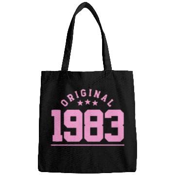 Discover 40 Years Vintage 1983 Retro 40th Birthday Bags
