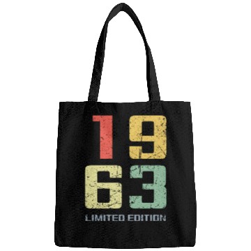 Discover 60 Years Vintage 1963 Retro 60th Birthday Bags
