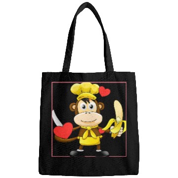 Discover Banana monkey cooks Bags