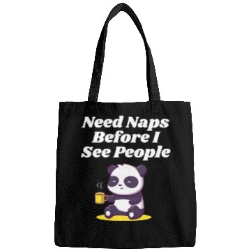 Discover Need Naps Before I See People Introvert Nerd Antis Bags