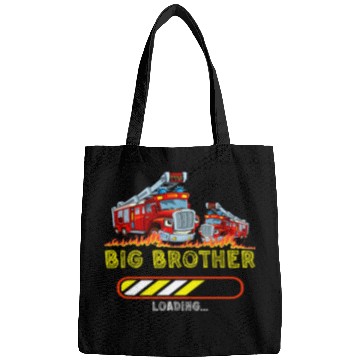 Discover Big brother fire truck fireman 2023 Bags