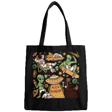 Discover Alien drawings Bags