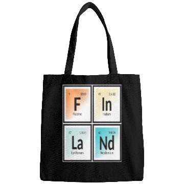Discover Finland | Periodic Table of Elements Bags