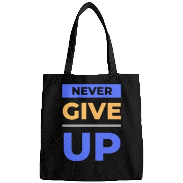 Discover never give up Bags
