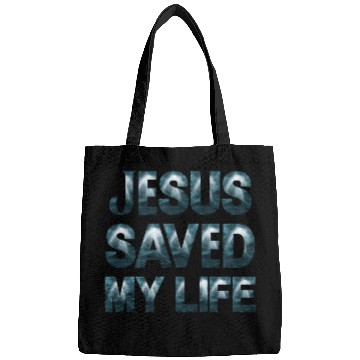 Discover Jesus Saved My Life Bags