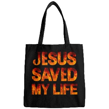 Discover Jesus Saved My Life Bags