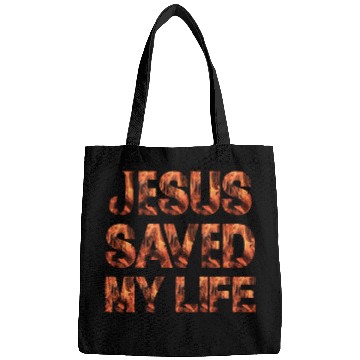 Discover Jesus Saved My Life Bags