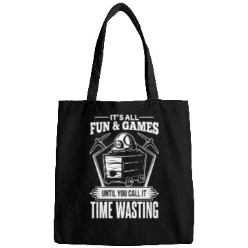 Discover Cool gold digger minerals collector Bags