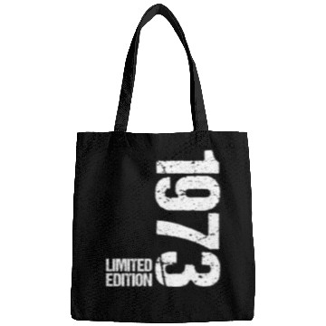 Discover 50 Years Vintage 1973 Retro 50th Birthday Bags