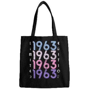 Discover 60 Years Vintage 1963 Retro 60th Birthday Bags