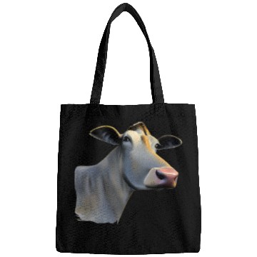 Discover Cow Funny Military Bags