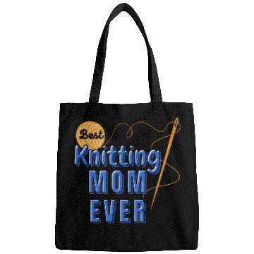 Discover Best Knitting Mom Ever Bags
