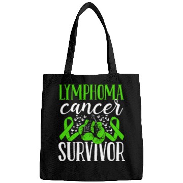 Discover Lymphoma Cancer Awareness Ribbon Gloves Survivor Bags