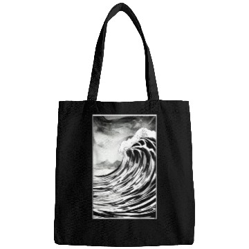 Discover Black and White Dream Wave Bags