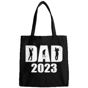 Discover Funny Dad 2023 For Golfer Bags